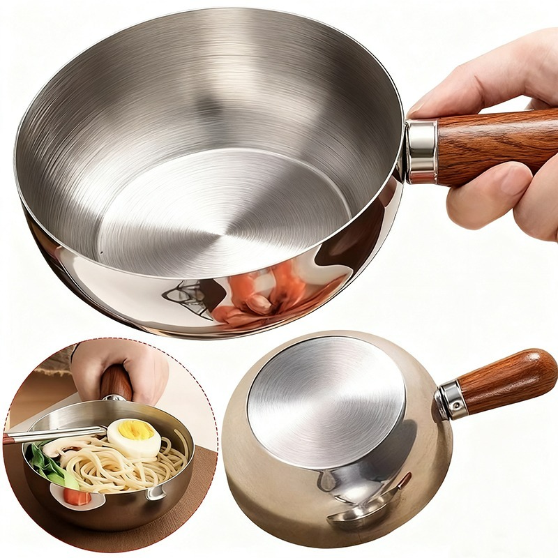 Kitchen Electronics Gadgets - Casseruola in Acciaio Inox con Manico