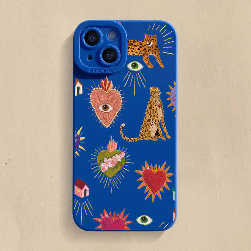 Samsung Galaxy S25 - Custodia per telefono con motivo floreale