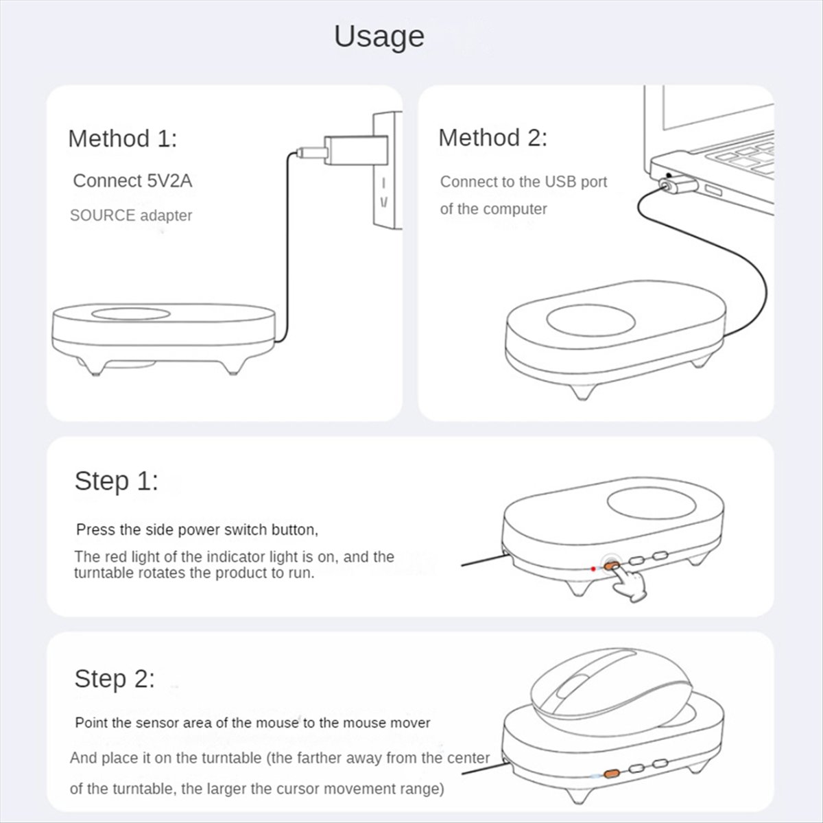 Auto Mouse Mover - A43M Mouse Mover Indetectabile, Simulatore di