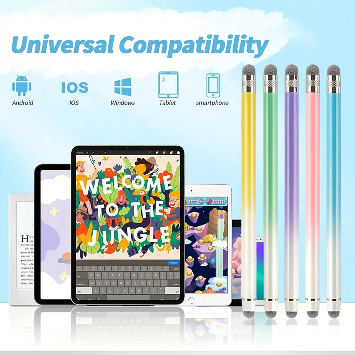 Smart Pen Digital - Penna touch da 1 pezzo, adatta